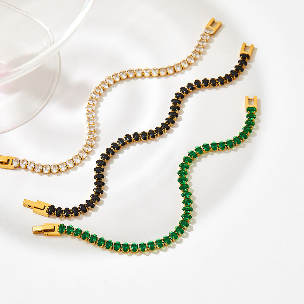 Chic French Vintage Stainless Bracelet