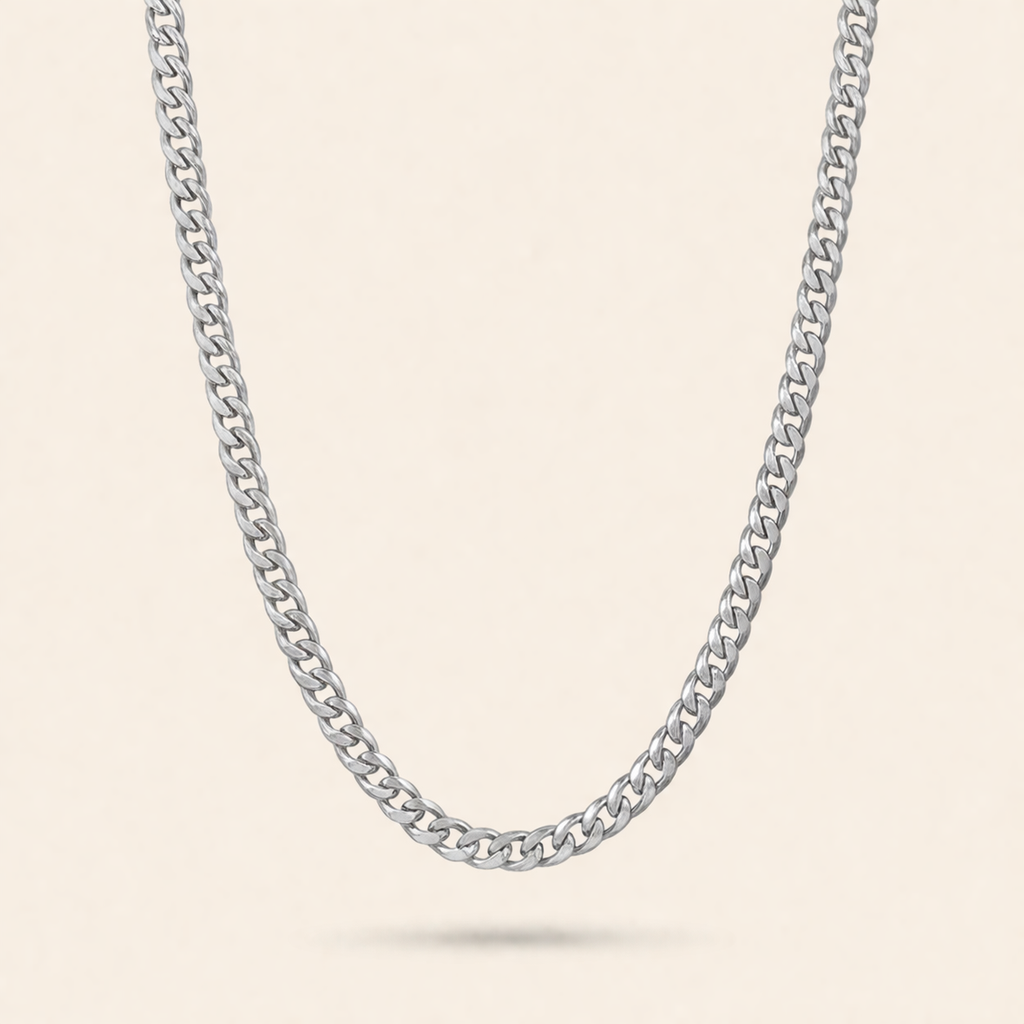 Modern Cuban Style Necklace