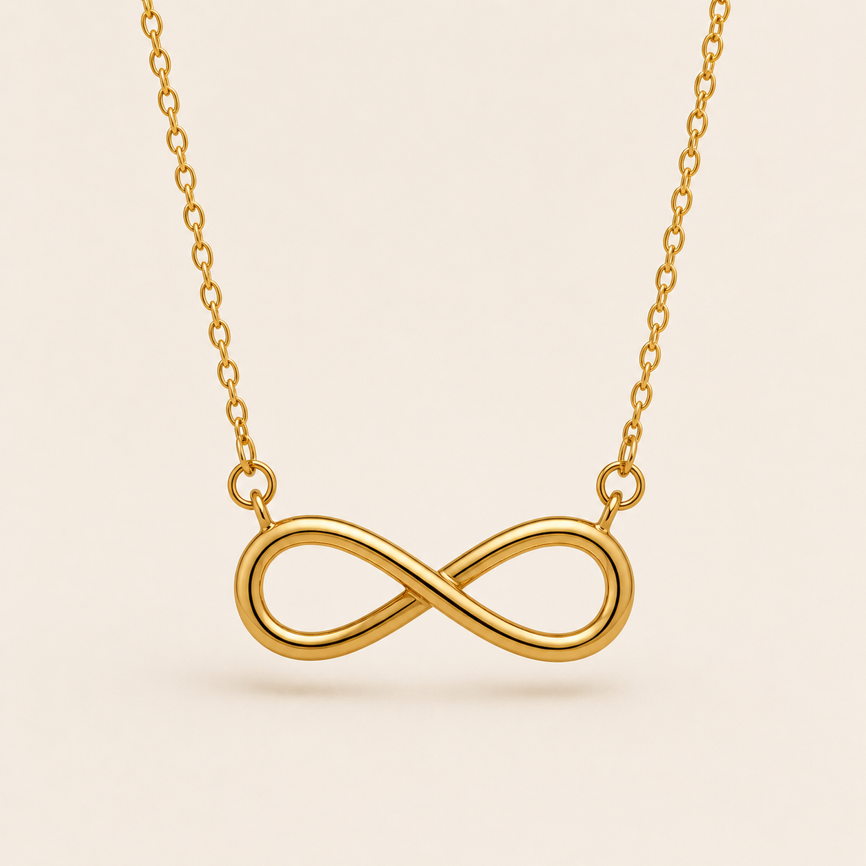 Elegante Infinity Kette minimalistisch