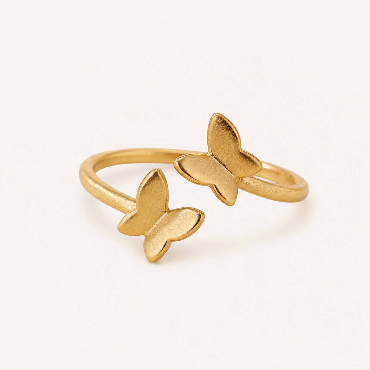 Elegant Butterfly Statement Ring