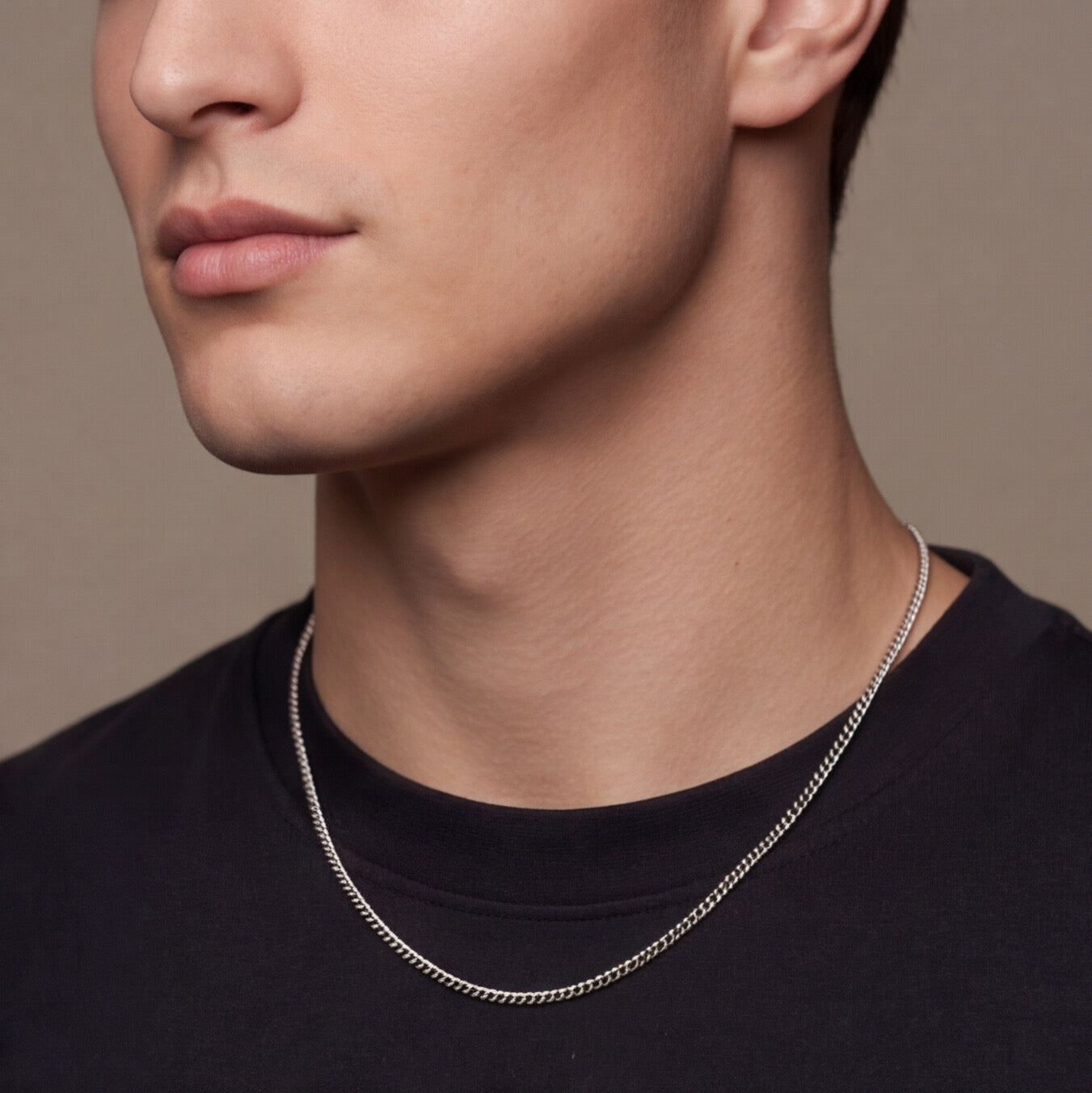 Simple Men's Necklace