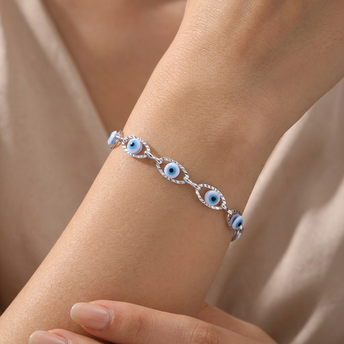 Armband mit Evil Eye Gliedern