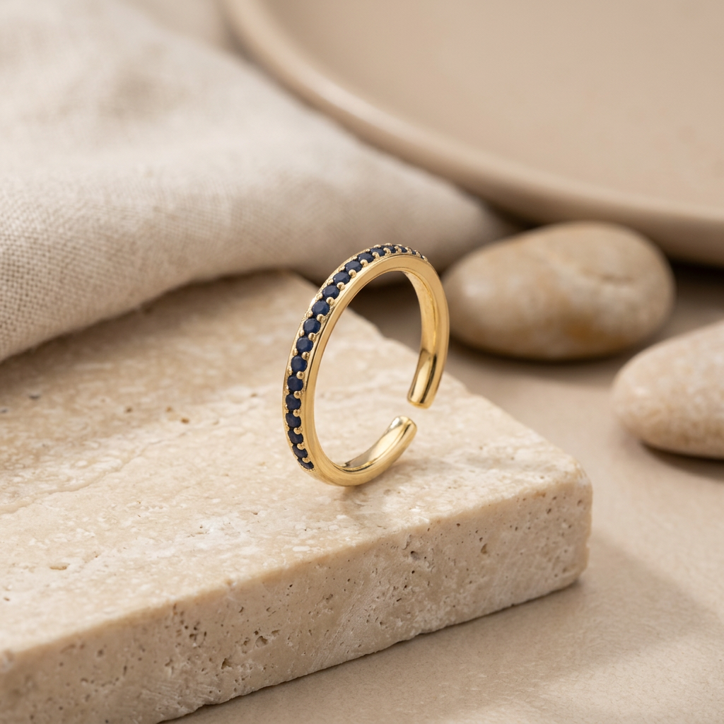 Elegant Pave Ring Deluxe