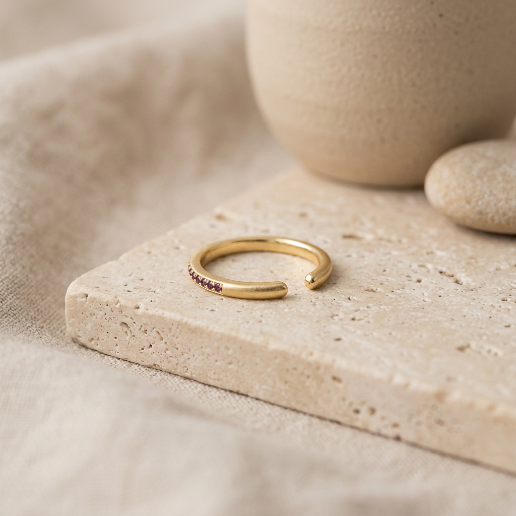 Elegant Pave Ring Deluxe