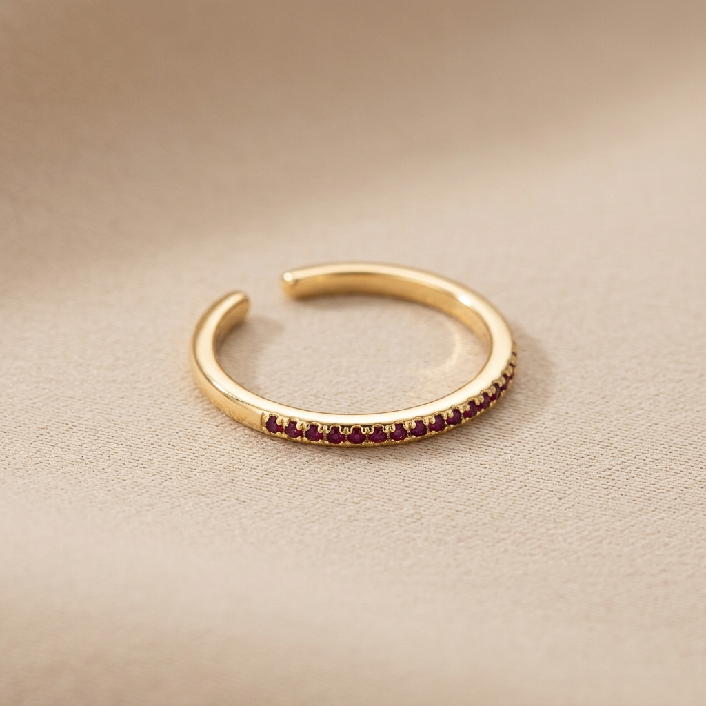 Elegant Pave Ring Deluxe