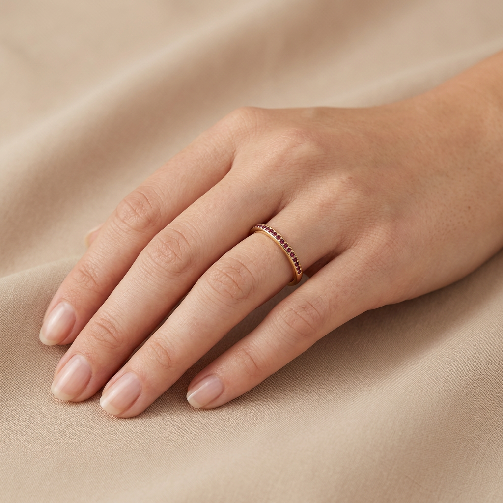 Elegant Pave Ring Deluxe