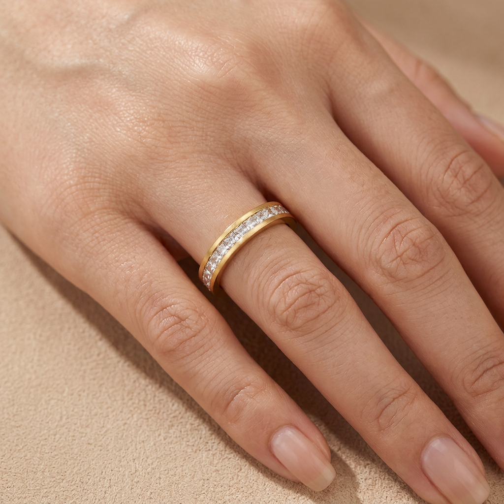 Elegant Baguette Ring