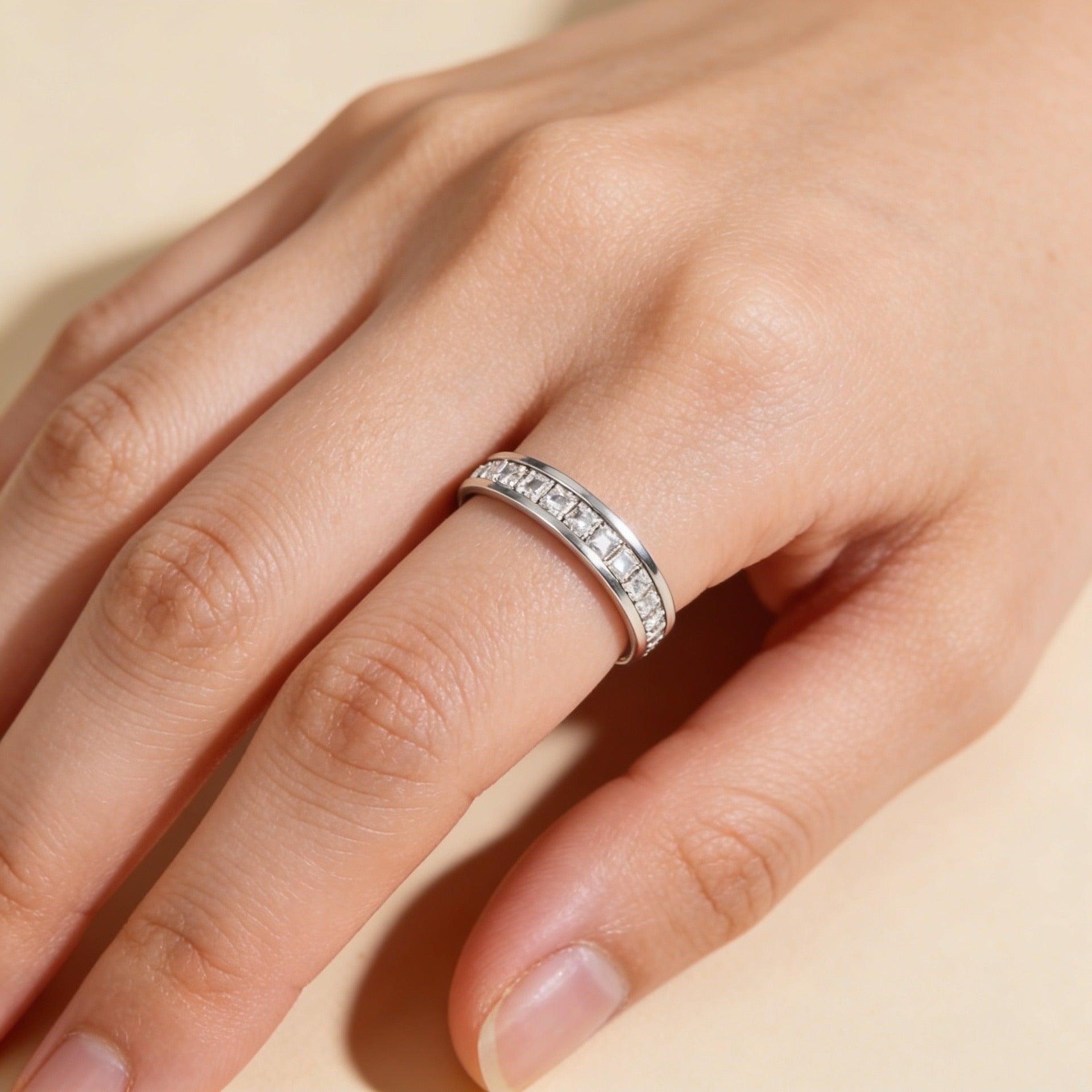 Elegant Baguette Ring